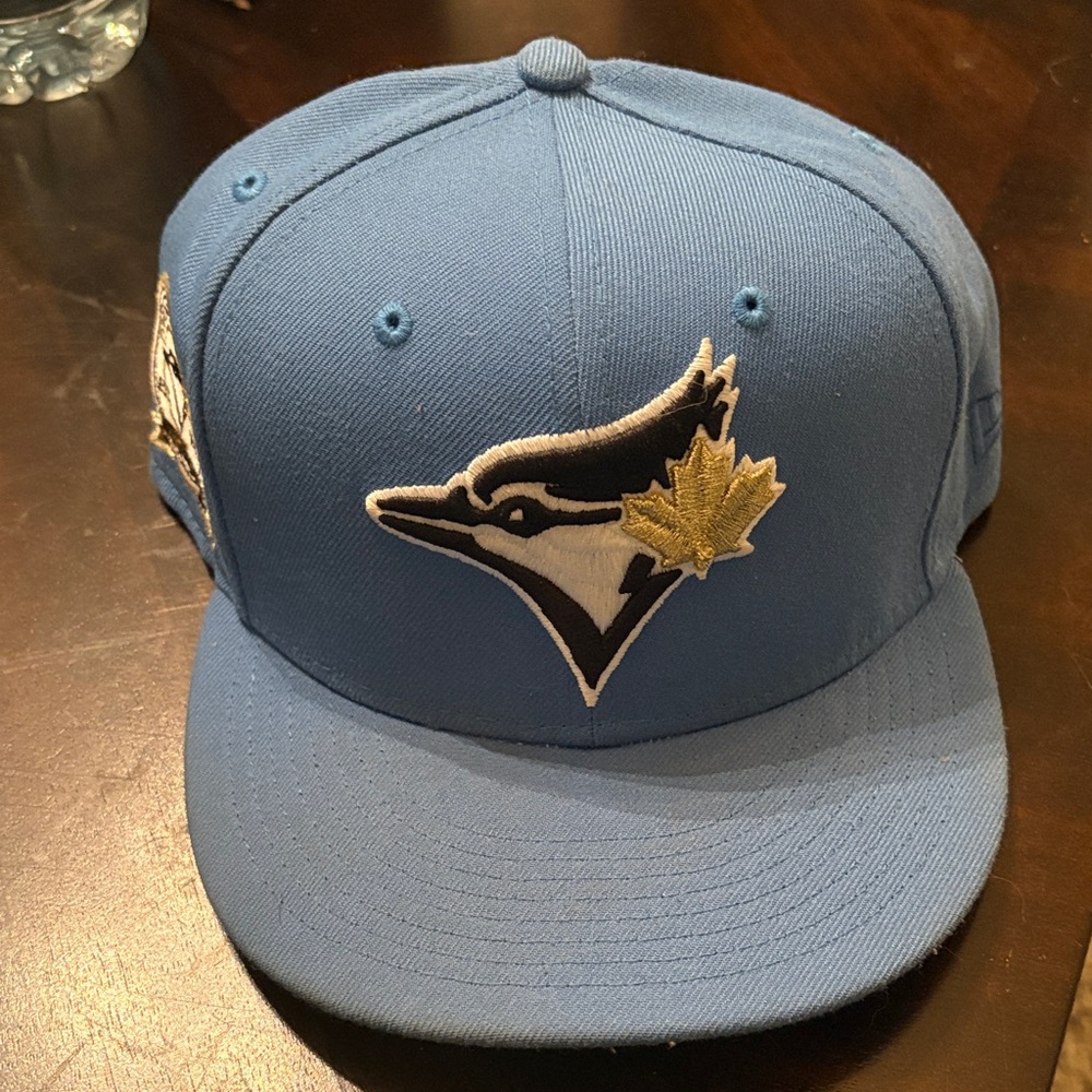 New Era Blue Baseball Cap with Blue Jay Logo